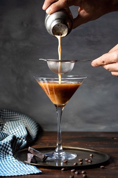 espresso martini with real espresso